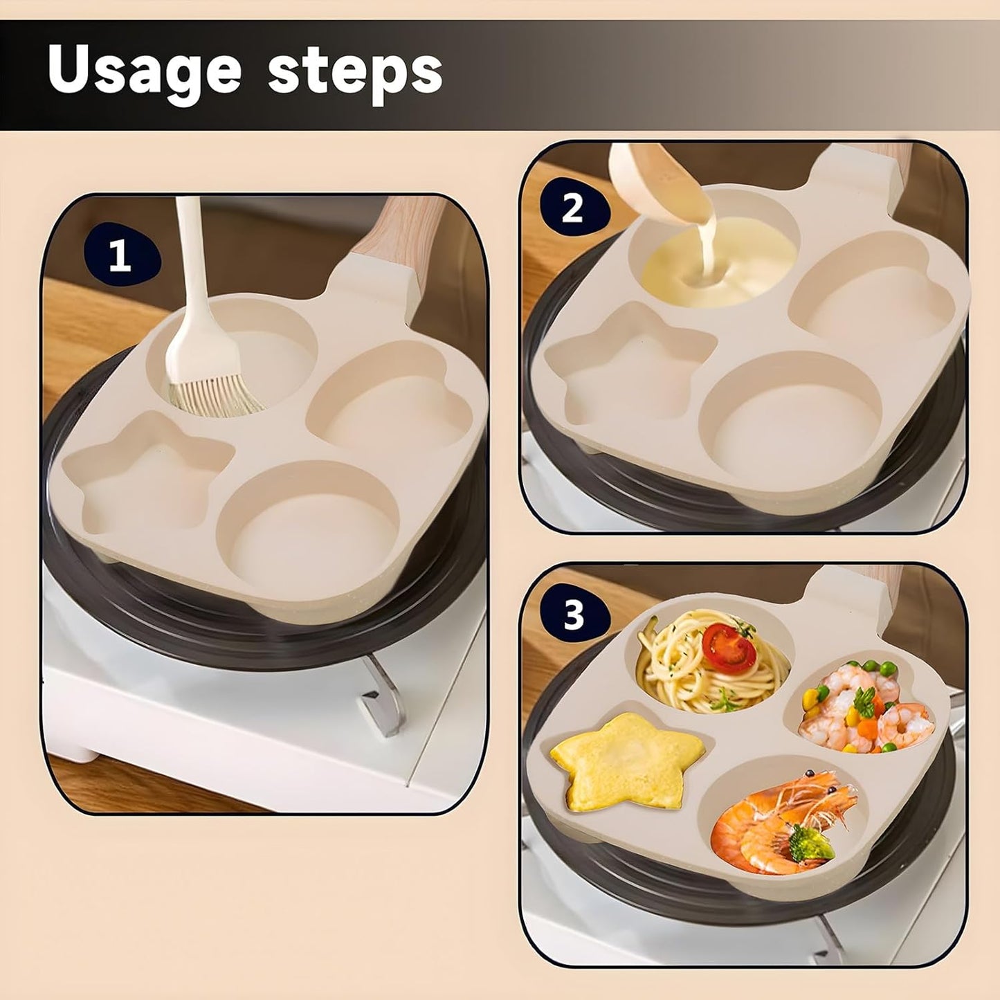 Cute Breakfast Frying Pan