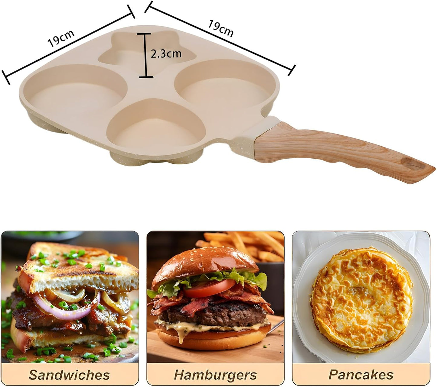 Cute Breakfast Frying Pan