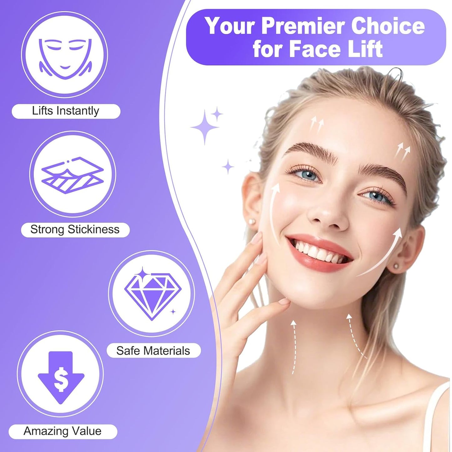 Invisible Face Lift Tape